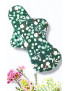 Confezione da 7 assorbenti lavabili EUCALYPTUS (XL/NOTTE)