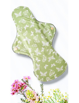 Confezione da 7 assorbenti igienici lavabili ROSA (XL/NOTTE)