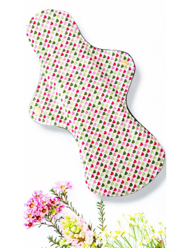 Confezione da 7 assorbenti igienici lavabili ROSA (XL/NOTTE)