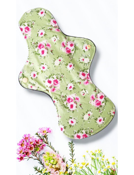 Confezione da 7 assorbenti igienici lavabili ROSA (XL/NOTTE)
