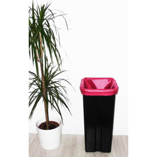 Wasbare en herbruikbare vuilniszak FUCHSIA (40L)