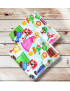 Fazzoletti di cotone lavabili e riutilizzabili - SUPER MARIO (20 x 20 cm)