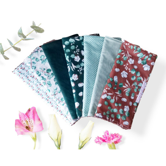 Wasbare papieren handdoeken - EUCALYPTUS (7 vellen)