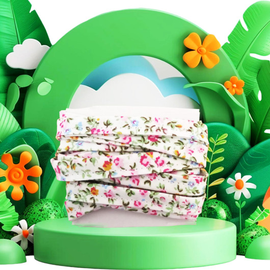 Paar Stoffschnürsenkel - ROSEN