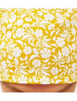 GARDEN (Mustard yellow) Block Cap