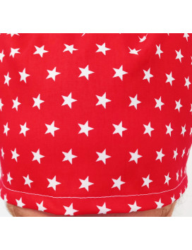 Tapa de bloque - ESTRELLAS (Rojo)