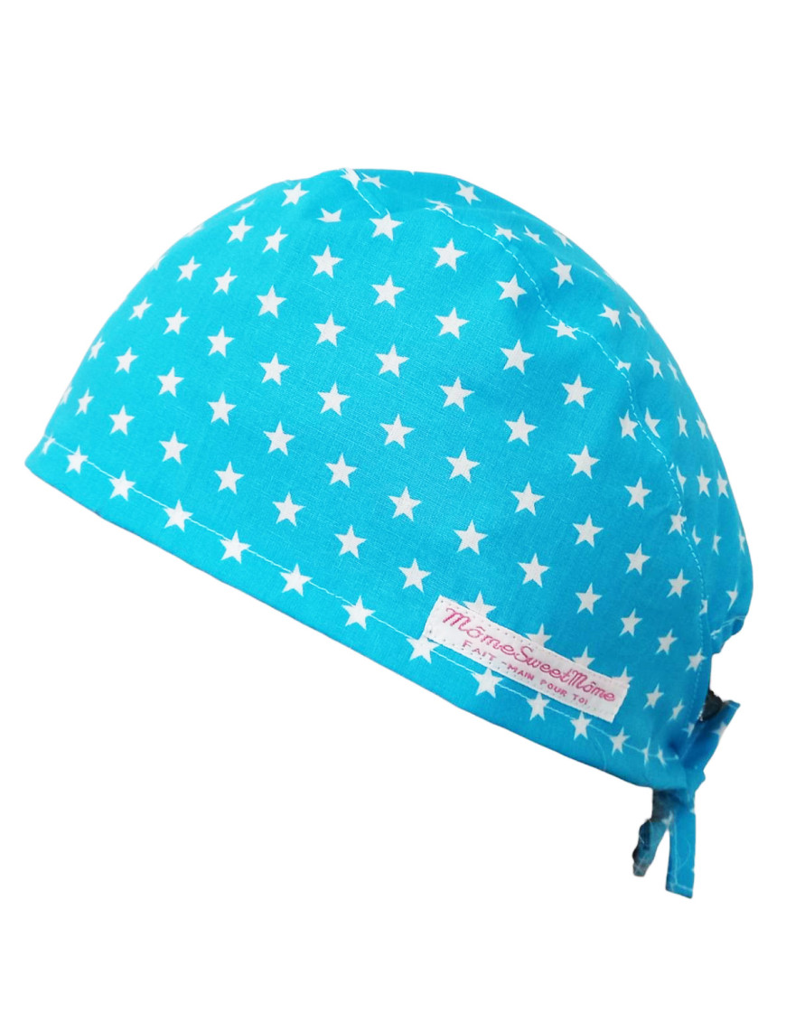 Calot de bloc couvrant - ETOILES (Turquoise)