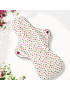 Packung mit 7 waschbaren Damenbinden - WILDBLUMEN - (XL/NACHT)