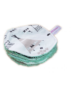 6 washable wipes - INDIAN TIPI -