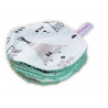6 washable wipes - INDIAN TIPI -