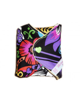 Serviette hygiénique lavable DIA DE LOS MUERTOS (M)
