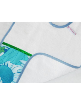 Lätzchen Frottee BLAUE BLUME