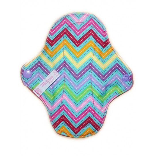 Protège-slip lavable ZIG ZAG (17 cm)