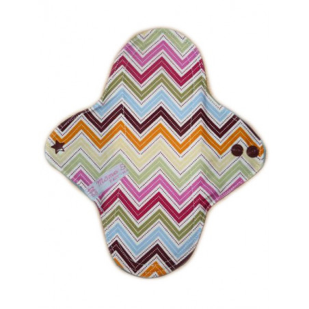 ZIG ZAG washable panty liner (22 cm) ZIG ZAG washable panty liner (22 cm)