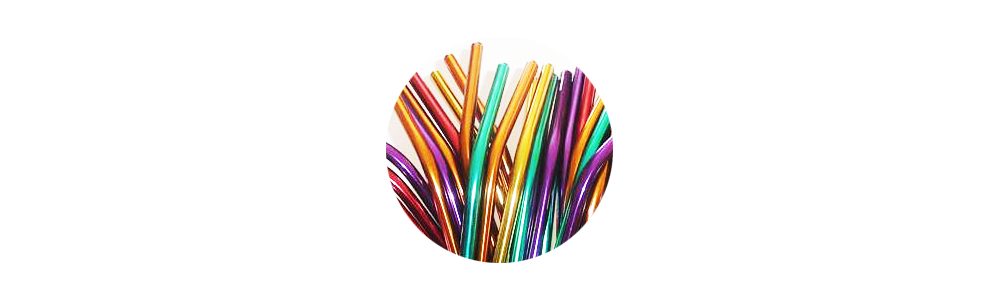 Case and brush (for reusable straw)