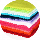 Cloth diaper microfleece veil
